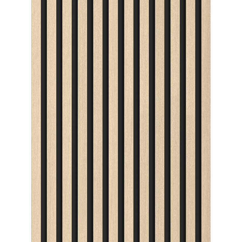 Mexen Lam-B stenové lamely 275 x 30 cm, HDF doska 4 mm, technická dyha, Pieskový Dub - S100-275307-3015-001