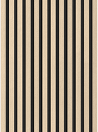 Mexen Lam-F akustické stenové lamely 275 x 30 cm, plsť 8 mm, technická dyha, Pieskový Dub - S105-275307-3015-001