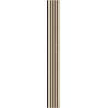 Mexen Lam-F akustické stenové lamely 275 x 30 cm, plsť 8 mm, technická dyha, Pieskový Dub - S105-275307-3015-001