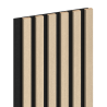 Mexen Lam-F akustické stenové lamely 275 x 30 cm, plsť 8 mm, technická dyha, Pieskový Dub - S105-275307-3015-001