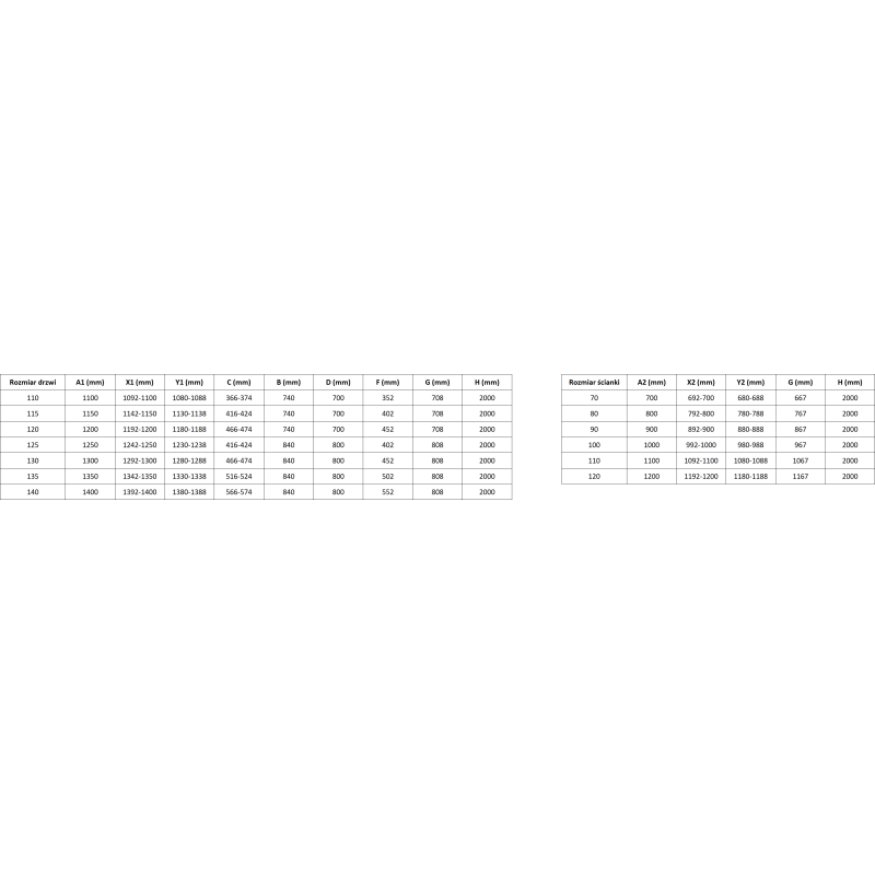 Mexen Lunar T sprchovací kút sklopný ľavý 120 x 110 cm, transparentný, brúsený nikel - 834T-120-110-97-00-L