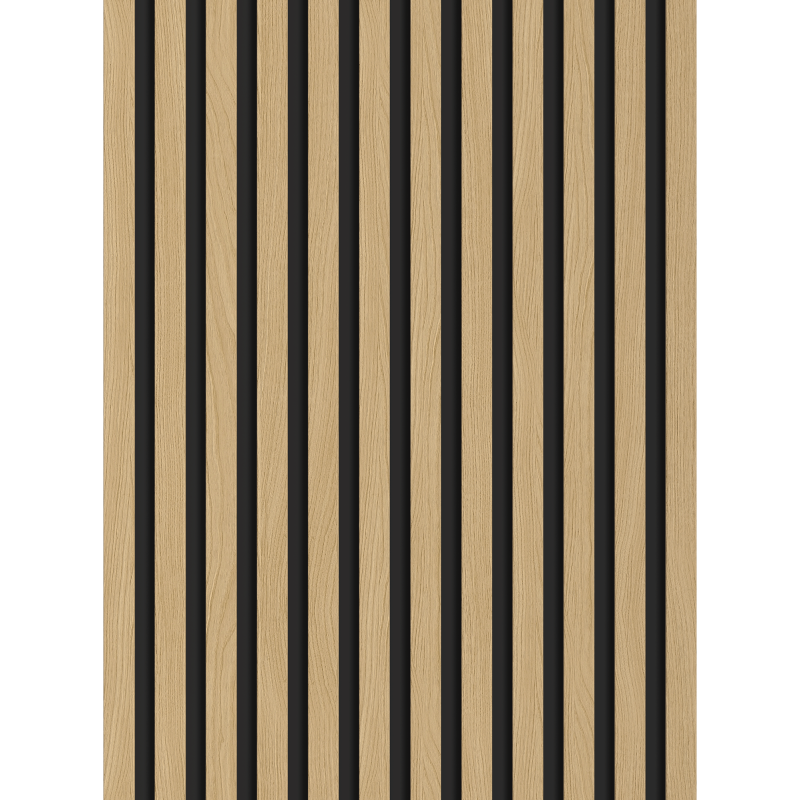 Mexen Lam-B nástenné lamely 275 x 30 cm, HDF doska 4 mm, technická dýha, Zlatý Dub - S100-275307-3015-003