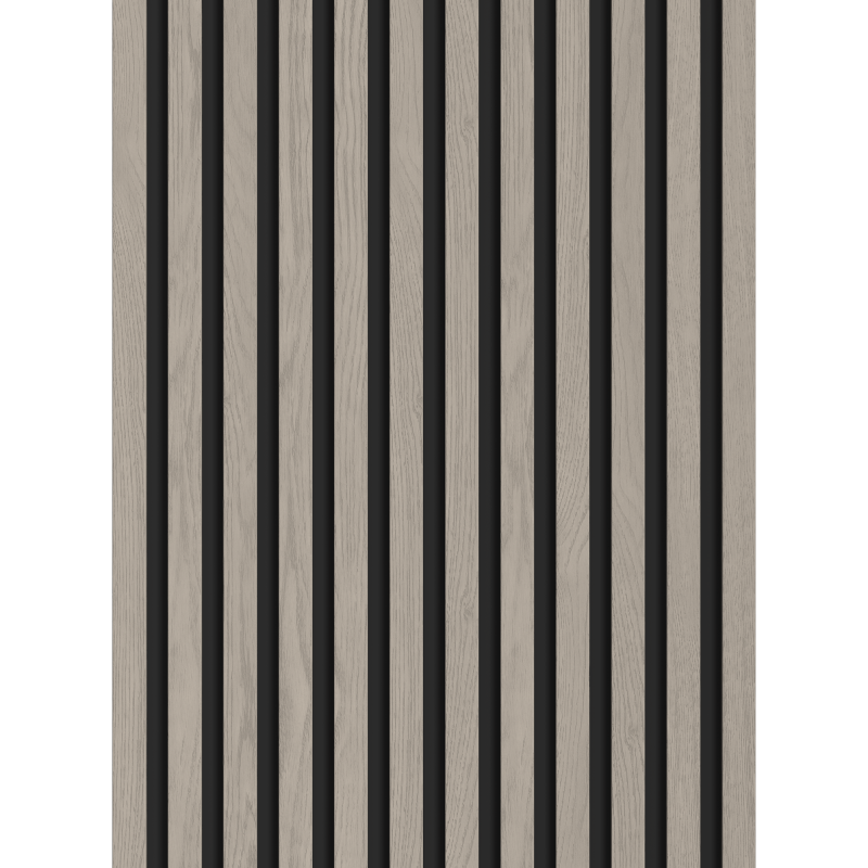 Mexen Lam-B nástenné lamely 275 x 30 cm, HDF doska 4 mm, technická dyha, Popolavý Dub - S100-275307-3015-005