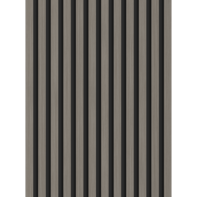 Mexen Lam-B stenové lamely 275 x 30 cm, HDF doska 4 mm, technická dyha, Oceľový Dub - S100-275307-3015-006