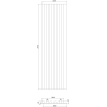 Mexen Lam-B stenové lamely 275 x 30 cm, HDF doska 4 mm, technická dyha, Strieborný Dub - S100-275307-3015-007