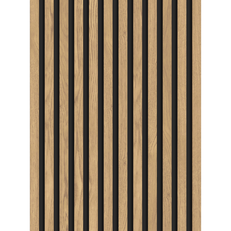 Mexen Lam-B stenové lamely 275 x 30 cm, HDF doska 4 mm, technická dyha, Klasická borovica - S100-275307-3015-012