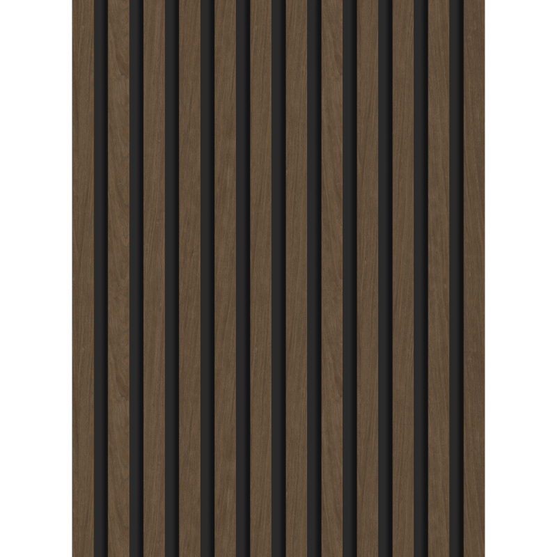 Mexen Lam-B lamely na stenu 275 x 30 cm, doska HDF 4 mm, technická dyha, Orech Espresso - S100-275307-3015-019