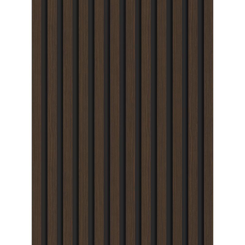 Mexen Lam-B nástenné lamely 275 x 30 cm, HDF doska 4 mm, technická dyha, Palisander Orech - S100-275307-3015-021