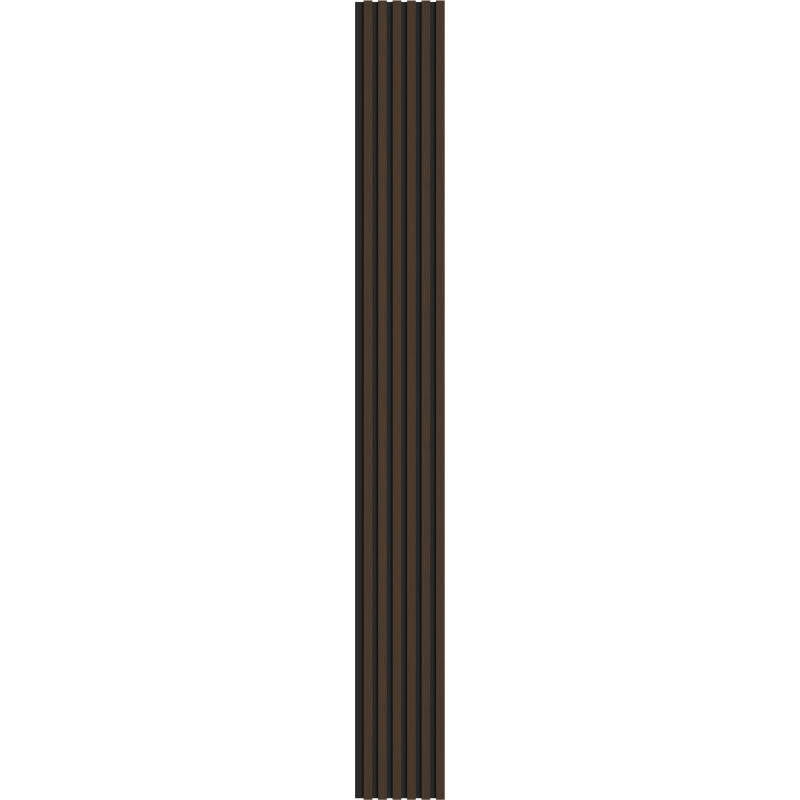 Mexen Lam-B nástenné lamely 275 x 30 cm, HDF doska 4 mm, technická dyha, Palisander Orech - S100-275307-3015-021