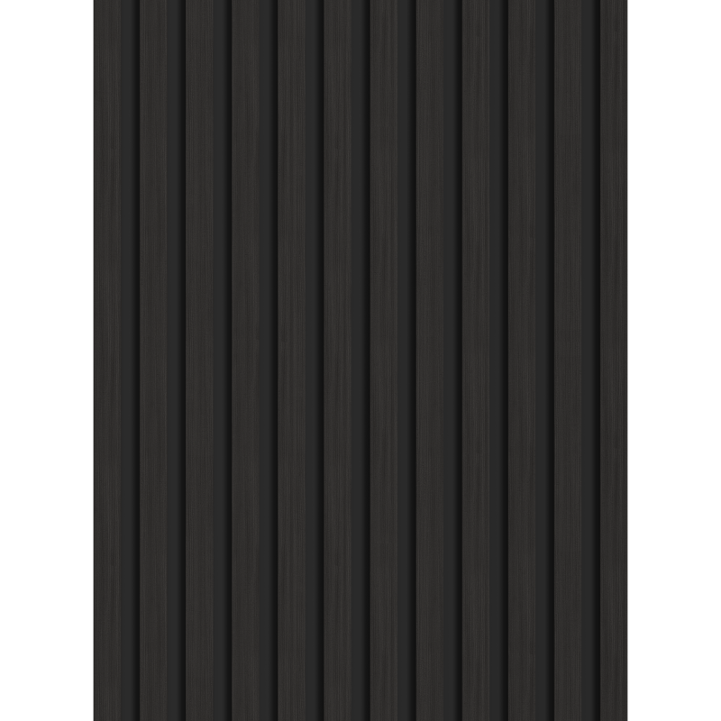 Mexen Lam-B nástenné lamely 275 x 30 cm, HDF doska 4 mm, technická dyha, Čierny Eben - S100-275307-3015-023