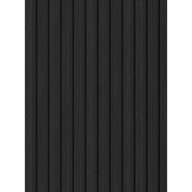 Mexen Lam-B nástenné lamely 275 x 30 cm, HDF doska 4 mm, technická dyha, Čierny Strieborný Dub - S100-275307-3015-025