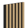Mexen Lam-F Akustické stenové lamely 275 x 30 cm, plsť 8 mm, technická dyha, Zlatý Dub - S105-275307-3015-003