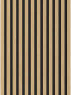 Mexen Lam-F Akustické stenové lamely 275 x 30 cm, plsť 8 mm, technická dyha, Zlatý Dub - S105-275307-3015-003
