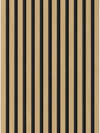 Mexen Lam-F stenové akustické lamely 275 x 30 cm, plsť 8 mm, technická dýha, Zlatý Dub - S105-275307-3015-003