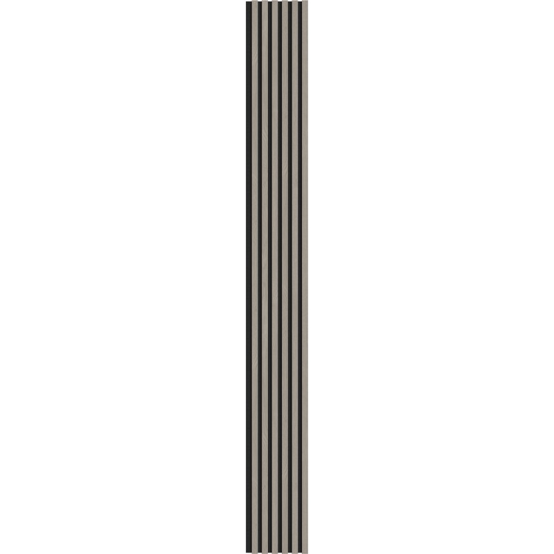 Mexen Lam-F akustické steny 275 x 30 cm, plsť 8 mm, technická dýha, Popolavý Dub - S105-275307-3015-005