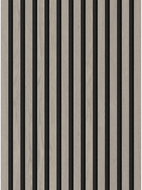 Mexen Lam-F stenové akustické lamely 275 x 30 cm, plsť 8 mm, technická dyha, Sivý Dub - S105-275307-3015-005