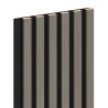 Mexen Lam-F lamely nástenné akustické 275 x 30 cm, plsť 8 mm, technická dyha, Oceľový Dub - S105-275307-3015-006