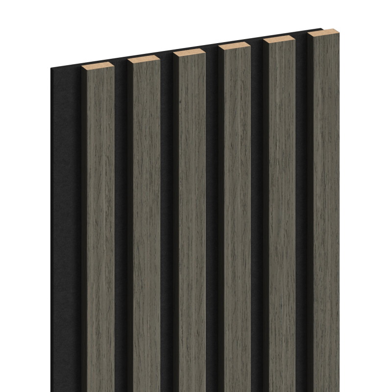 Mexen Lam-F akustické stenové lamely 275 x 30 cm, plsť 8 mm, technická dyha, Onyxový Dub - S105-275307-3015-010