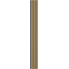 Mexen Lam-F akustické stenové lamely 275 x 30 cm, plsť 8 mm, technická dyha, Prírodný Bambus - S105-275307-3015-011