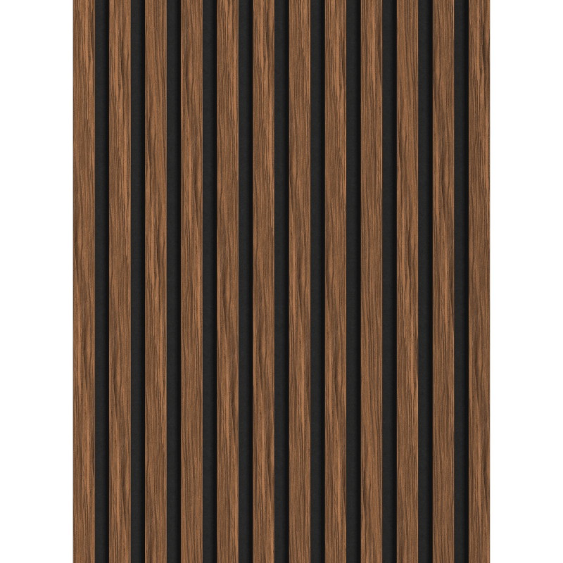 Mexen Lam-F akustické stenové lamely 275 x 30 cm, plsť 8 mm, technická dyha, Rubinový mahagón - S105-275307-3015-013