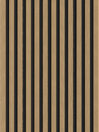 Mexen Lam-F stenové akustické lamely 275 x 30 cm, plsť 8 mm, technická dýha, Ľanový orech - S105-275307-3015-015