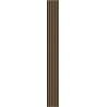 Mexen Lam-F akustické stenové lamely 275 x 30 cm, plsť 8 mm, technická dyha, Prírodný Orech - S105-275307-3015-016