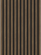 Mexen Lam-F akustické steny lamely 275 x 30 cm, plsť 8 mm, technická dyha, Kakao Orech - S105-275307-3015-018