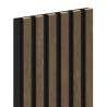 Mexen Lam-F akustické steny lamely 275 x 30 cm, plsť 8 mm, technická dyha, Kakao Orech - S105-275307-3015-018