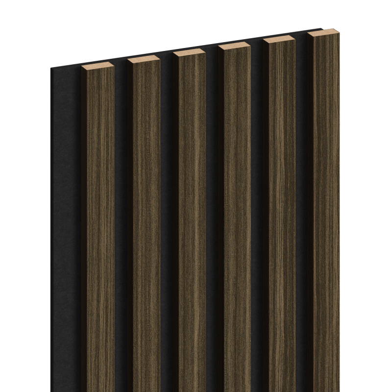 Mexen Lam-F akustické nástenné lamely 275 x 30 cm, plsť 8 mm, technická dyha, Kráľovský Eben - S105-275307-3015-020