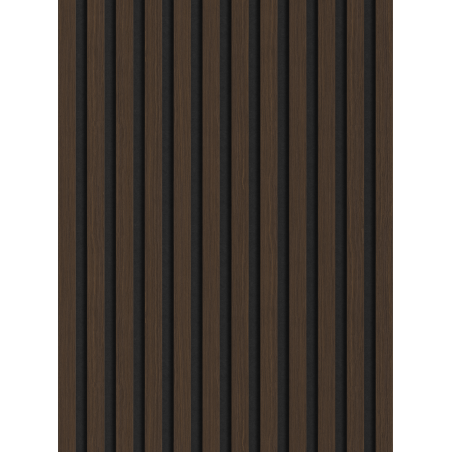 Mexen Lam-F nástenné akustické lamely 275 x 30 cm, plsť 8 mm, technická dyha, orech palisander - S105-275307-3015-021