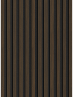 Mexen Lam-F stenové akustické lamely 275 x 30 cm, plsť 8 mm, technická dyha, Tmavý orech - S105-275307-3015-024