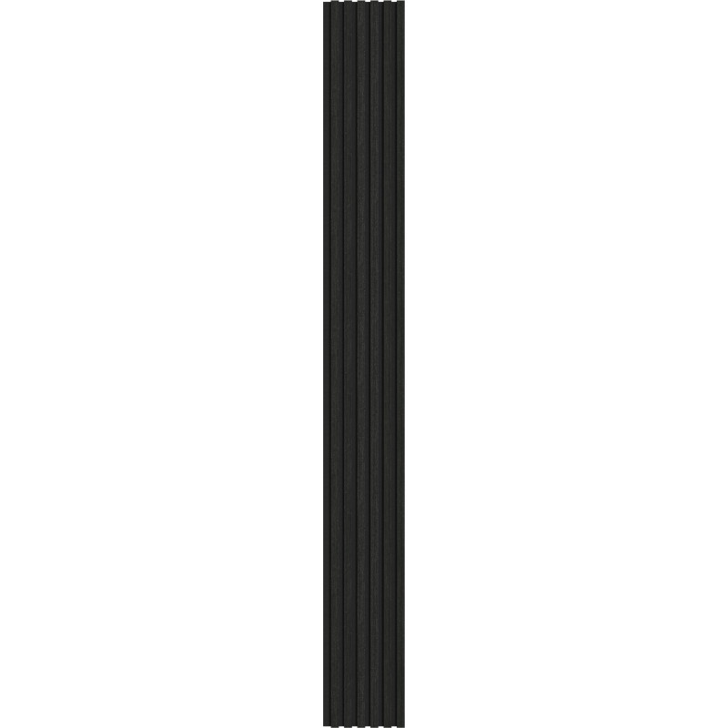 Mexen Lam-F akustické stenové lamely 275 x 30 cm, plsť 8 mm, technická dyha, Dub Čierny Strieborný - S105-275307-3015-025