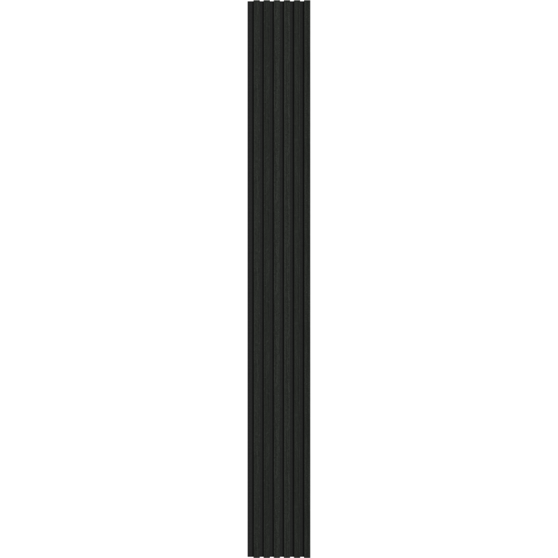 Mexen Lam-F nástenné akustické lamely 275 x 30 cm, plsť 8 mm, technická dyha, Strieborný čierny dub - S105-275307-3015-025