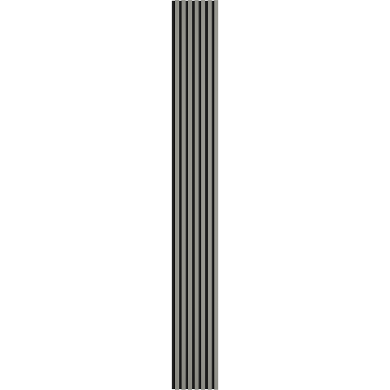 Mexen Lam-B stenové lamely 275 x 31,5 cm, HDF doska 4 mm, Sivý Mat - S100-275317-2812-052