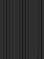 Mexen Lam-B nástenné lamely 275 x 31,5 cm, doska HDF 4 mm, Čierny Mat - S100-275317-2812-053