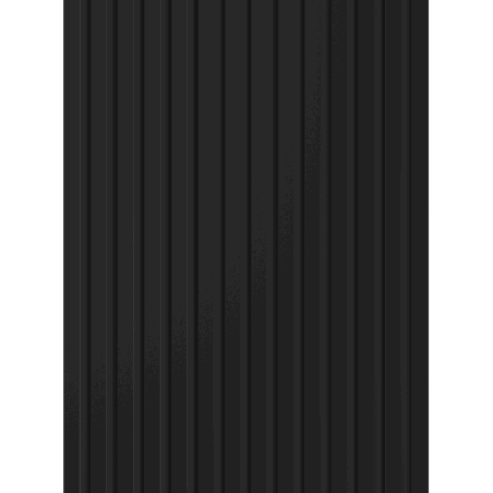 Mexen Lam-B lamely na stenu 275 x 31,5 cm, doska HDF 4 mm, Čierny Lesk - S100-275317-2812-055
