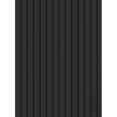 Mexen Lam-B stenové lamely 275 x 31,5 cm, doska HDF 4 mm, Čierna ľanová - S100-275317-2812-069