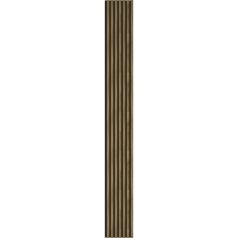 Mexen Lam-B stenové lamely 275 x 31,5 cm, doska HDF 4 mm, Klasický Dub - S100-275317-2812-072