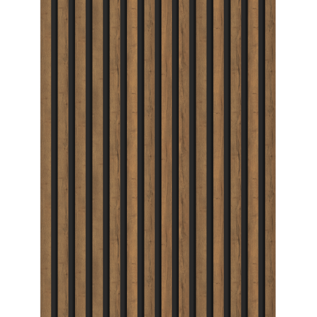 Mexen Lam-B stenové lamely 275 x 31,5 cm, HDF doska 4 mm, Dub Mocca - S100-275317-2812-074