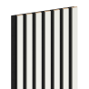 Mexen Lam-F stĺpové akustické lamely 275 x 31,5 cm, plsť 6 mm, biela matná - S105-275317-2812-051