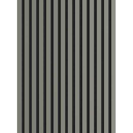 Mexen Lam-F stenové lamely akustické 275 x 31,5 cm, filc 6 mm, Sivá Mat - S105-275317-2812-052