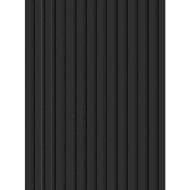 Mexen Lam-F stenové akustické lamely 275 x 31,5 cm, plsť 6 mm, Čierna Mat - S105-275317-2812-053