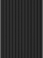 Mexen Lam-F stenové akustické lamely 275 x 31,5 cm, plsť 6 mm, Čierna Mat - S105-275317-2812-053