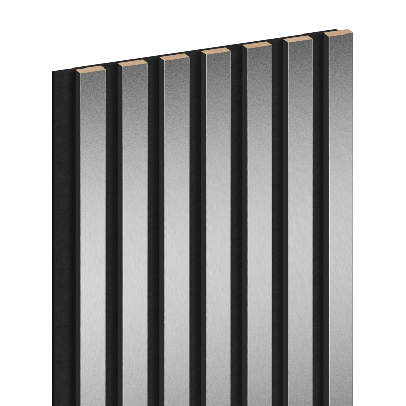 Mexen Lam-F lamely stienové akustické 275 x 31,5 cm, filc 6 mm, Strieborný - S105-275317-2812-056