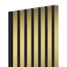 Mexen Lam-F stenové akustické lamely 275 x 31,5 cm, plsť 6 mm, Zlatá - S105-275317-2812-057