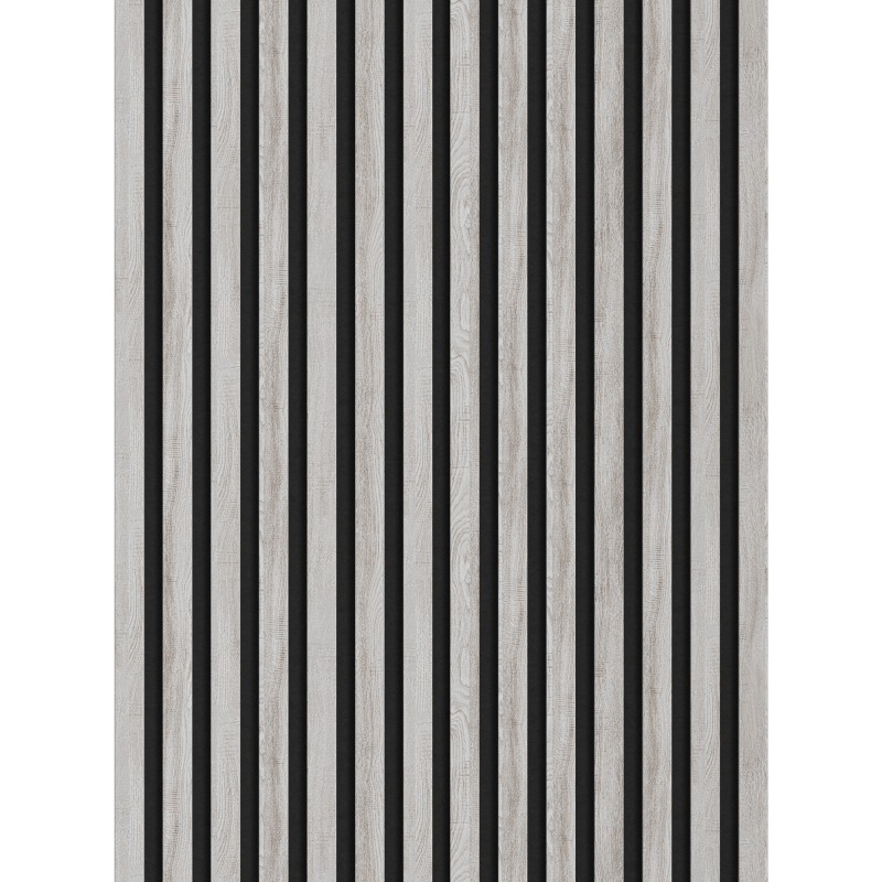 Mexen Lam-F stenové lamely akustické 275 x 31,5 cm, plsť 6 mm, Ľadový Dub - S105-275317-2812-061