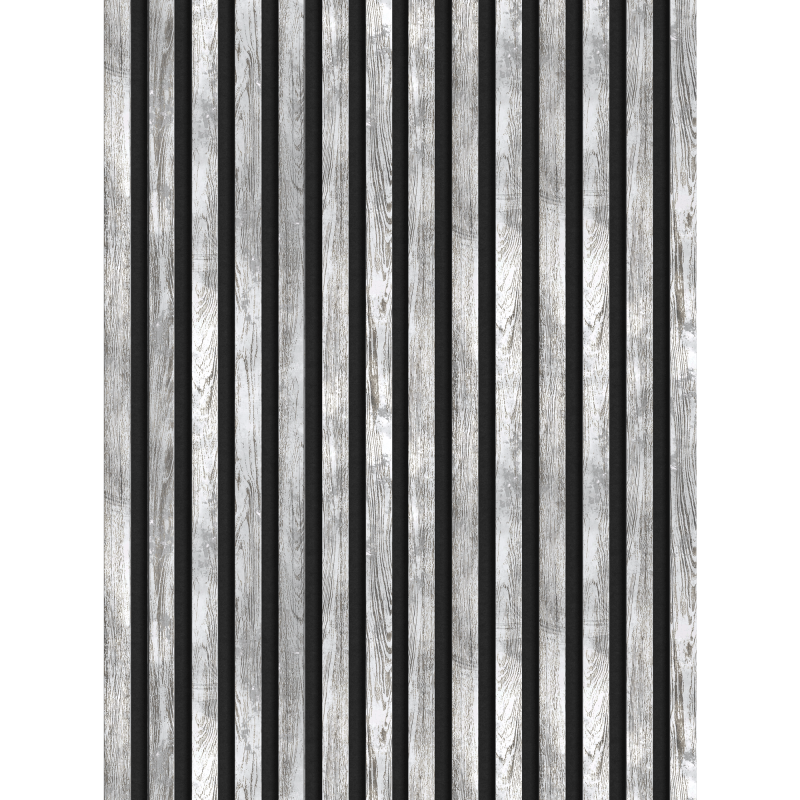 Mexen Lam-F stĺpové akustické lamely 275 x 31,5 cm, filc 6 mm, Biely Dub - S105-275317-2812-064