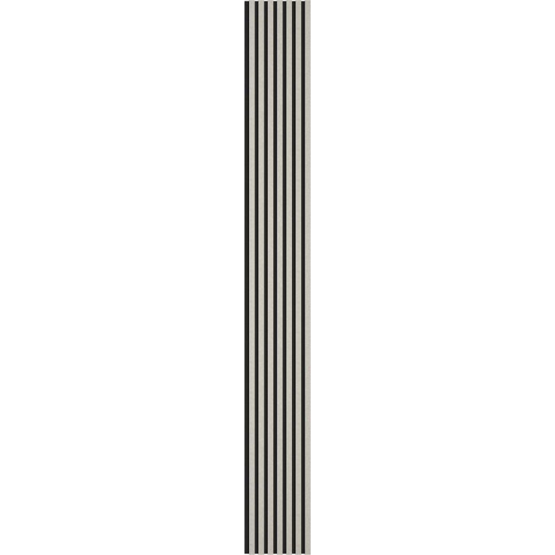 Mexen Lam-F lamely stenové akustické 275 x 31,5 cm, plsť 6 mm, Ľan Sivý - S105-275317-2812-068