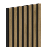 Mexen Lam-F stenové akustické lamely 275 x 31,5 cm, plsť 6 mm, Klasický Dub - S105-275317-2812-072