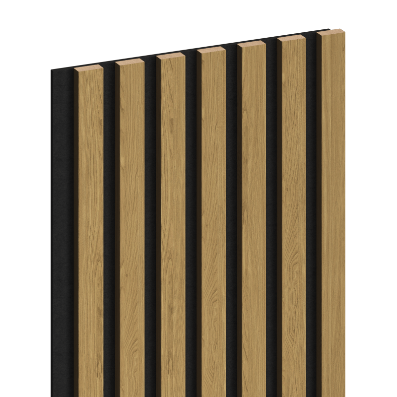 Mexen Lam-F nástenné akustické lamely 275 x 31,5 cm, filc 6 mm, Jantárový dub - S105-275317-2812-073